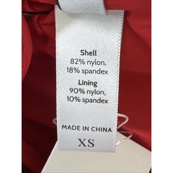 Andie Women's XS The Rio Swim Top Convertible Strap Cherry Red NWT - Picture 13 of 16